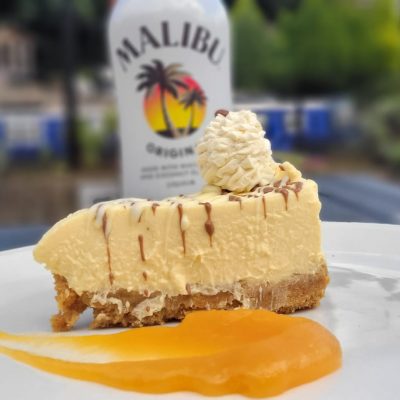 Homemade cheesecake, chef's weekly choice of flavour